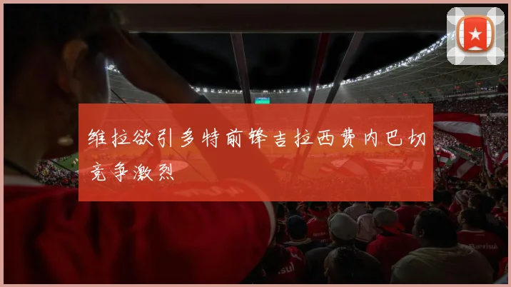 维拉欲引多特前锋吉拉西费内巴切竞争激烈